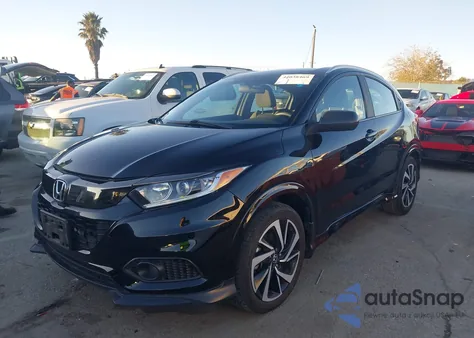 2019 Honda Hr-V Sport from USA, damaged, VIN 3CZRU5H16KM723609